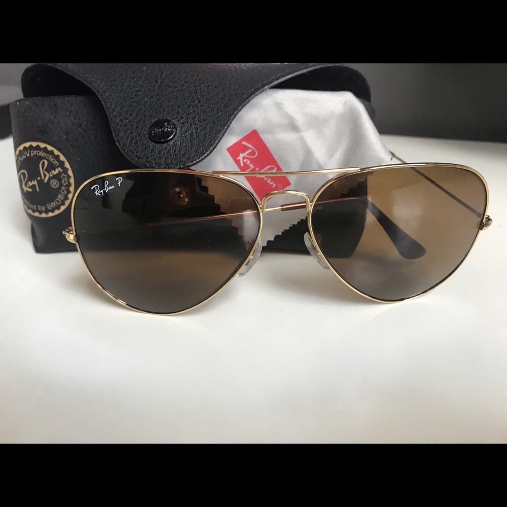 Ray Ban Aviator Classic Polarized Sunglasses